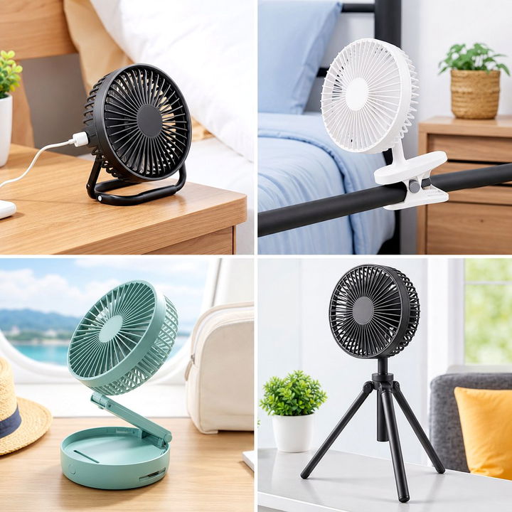 30 Quiet Bedroom Desk Fans for a Better Night’s Sleep