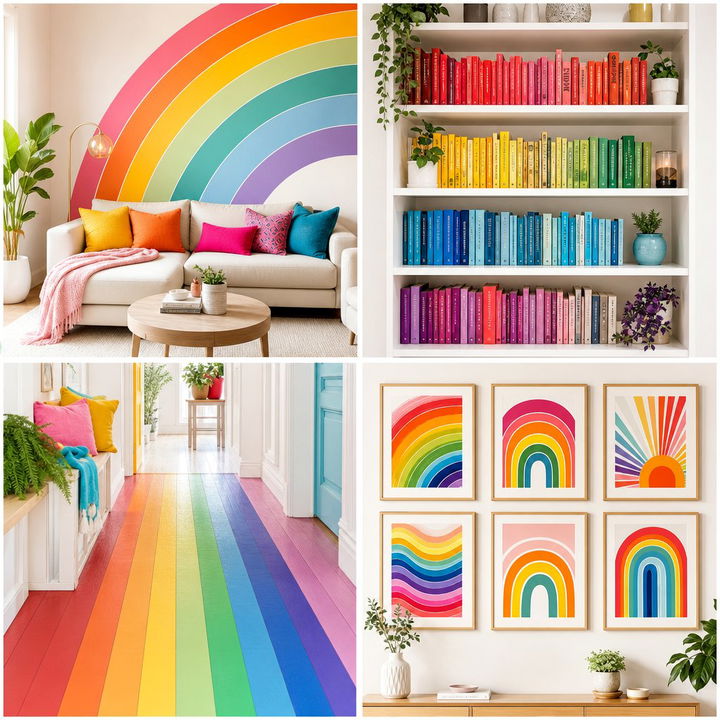 30 Rainbow Bedroom Ideas for a Bright and Colorful Space