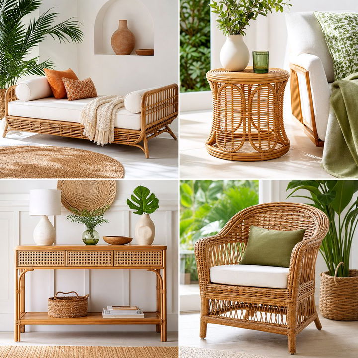 30 Rattan Bedroom Ideas for a Natural and Boho Aesthetic