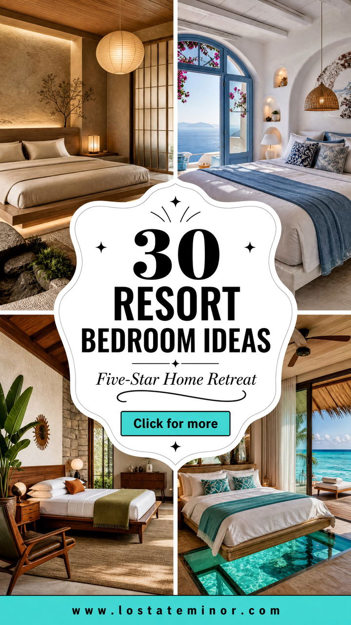 30 Resort Bedroom Ideas for a Five-Star Home Retreat - 30 Resort Bedroom Ideas for a Five-Star Home Retreat