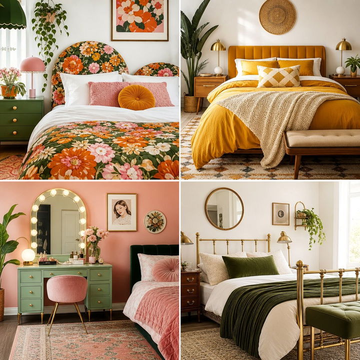 30 Retro Bedroom Ideas for a Fun and Vintage Style Refresh