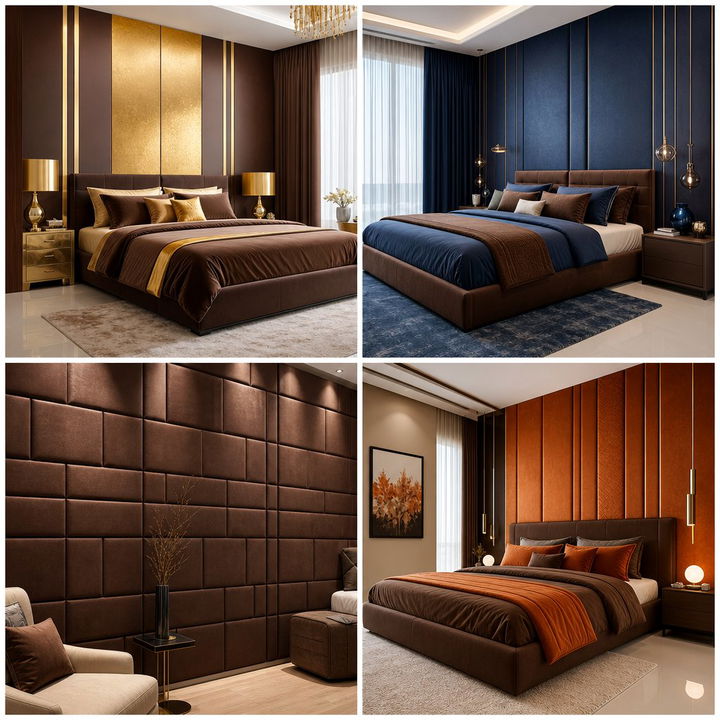 30 Rich Chocolate Bedroom Ideas for a Warm and Cozy Look