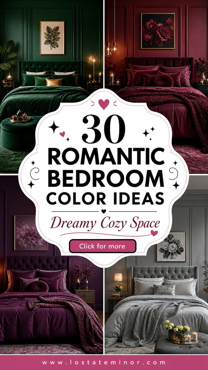 30 Romantic Bedroom Color Ideas for a Dreamy Space - 30 Romantic Bedroom Color Ideas for a Dreamy Space