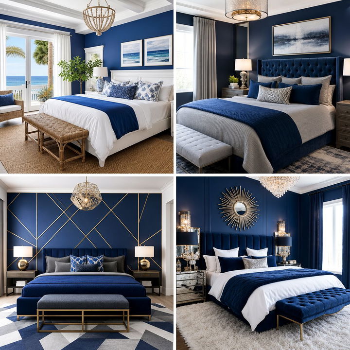 30 Royal Blue Bedroom Ideas for a Bold, Regal Style