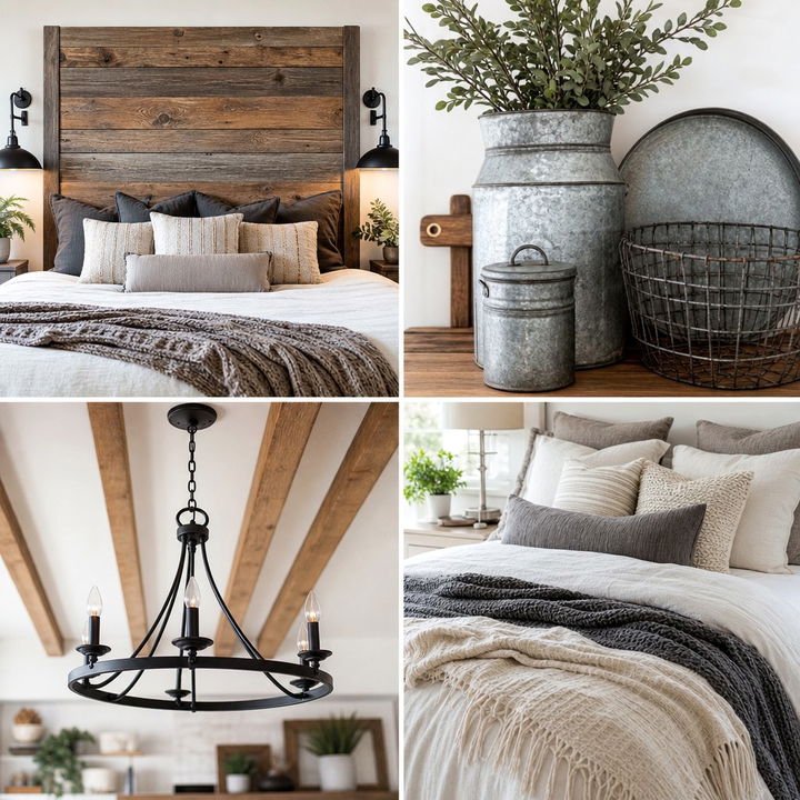 30 Rustic Gray Bedroom Ideas for a Modern Cozy Vibe