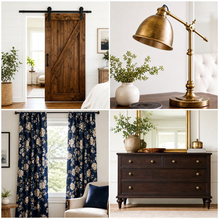 30 Rustic Navy Bedroom Ideas for a Bold and Moody Look