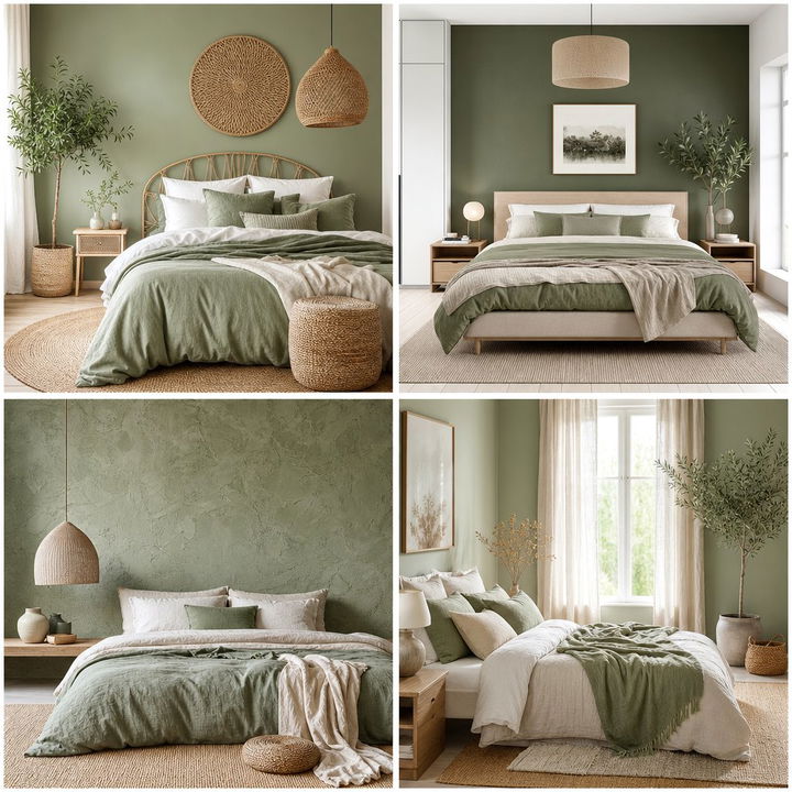 30 Sage Bedroom Ideas for a Calming and Trendy Interior