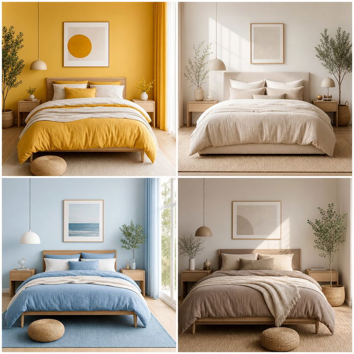 30 Scandinavian Bedroom Color Ideas for a Bright Space