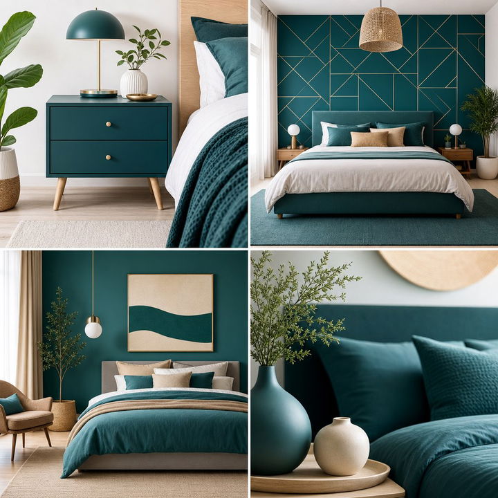 30 Scandinavian Teal Bedroom Ideas for Vibrant Style