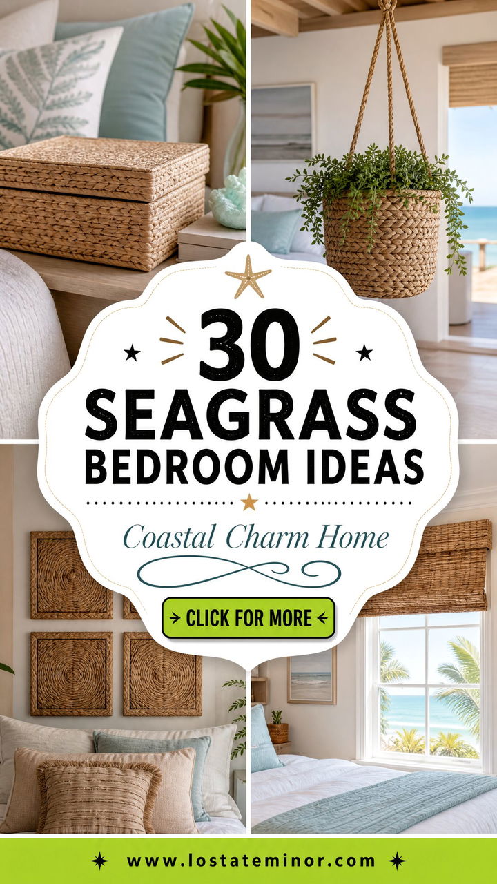 30 Seagrass Bedroom Ideas to Bring Coastal Charm Home - 30 Seagrass Bedroom Ideas to Bring Coastal Charm Home