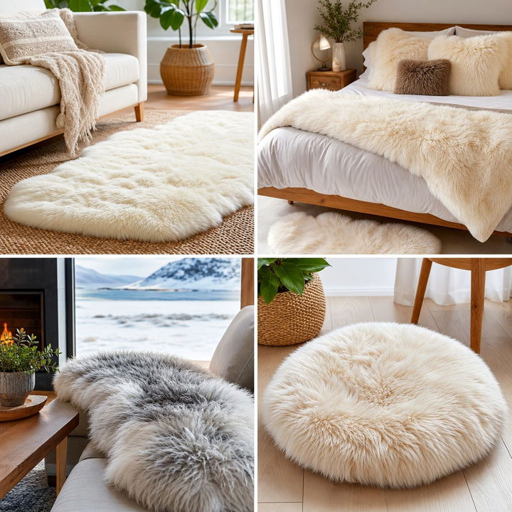 30 Sheepskin Bedroom Ideas for the Ultimate Cozy Sanctuary