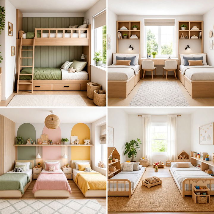 30 Siblings Bedroom Ideas for a Fun and Functional Space