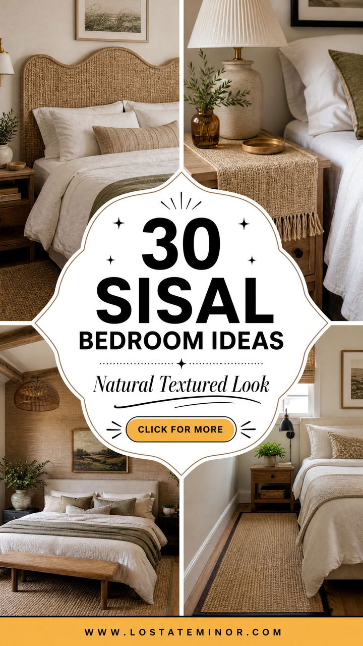 30 Sisal Bedroom Ideas for a Natural and Textured Look - 30 Sisal Bedroom Ideas for a Natural and Textured Look