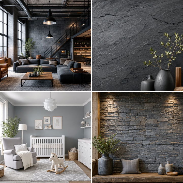 30 Slate Bedroom Ideas: Moody and Elegant Design Concepts