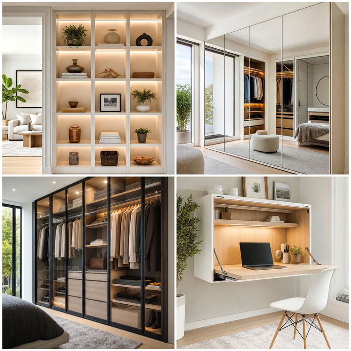 30 Sleek Bedroom Built-in Cabinets to Maximize Your Storage
