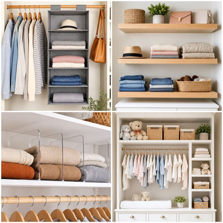 30 Smart Bedroom Closet Shelving Ideas for Efficient Storage