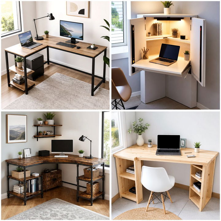 30 Smart Bedroom Corner Desk Ideas for Small Home Offices