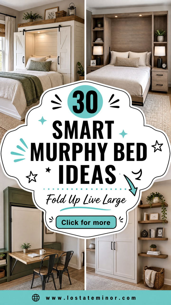 30 Smart Bedroom Murphy Bed Ideas for Small Space Living - 30 Smart Bedroom Murphy Bed Ideas for Small Space Living