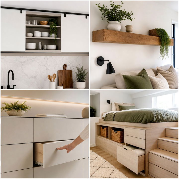 30 Smart Bedroom Overhead Storage Ideas for Extra Space