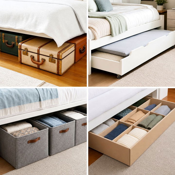30 Smart Bedroom Under Bed Storage Ideas to Declutter Now