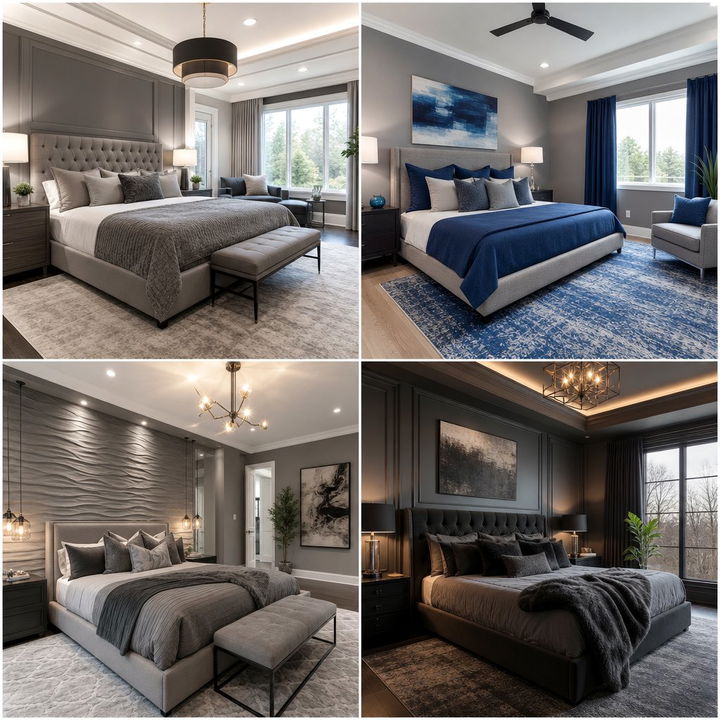30 Smoke Gray Bedroom Ideas for a Chic and Cozy Retreat