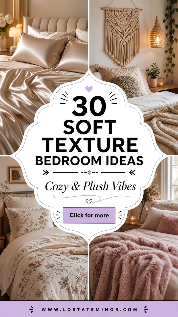 30 Soft Texture Bedroom Ideas for a Cozy and Plush Room - 30 Soft Texture Bedroom Ideas for a Cozy and Plush Room