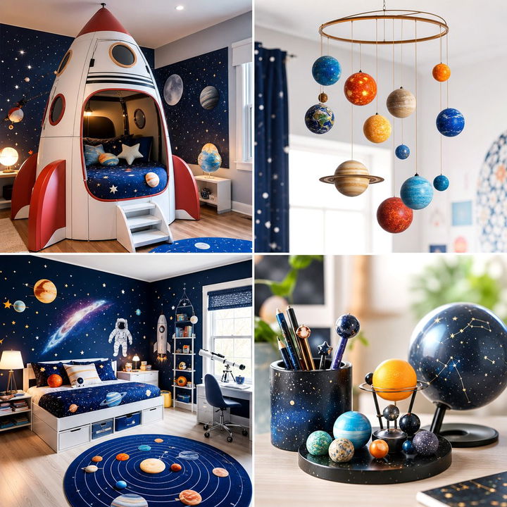 30 Solar System Bedroom Ideas for Budding Astronomers