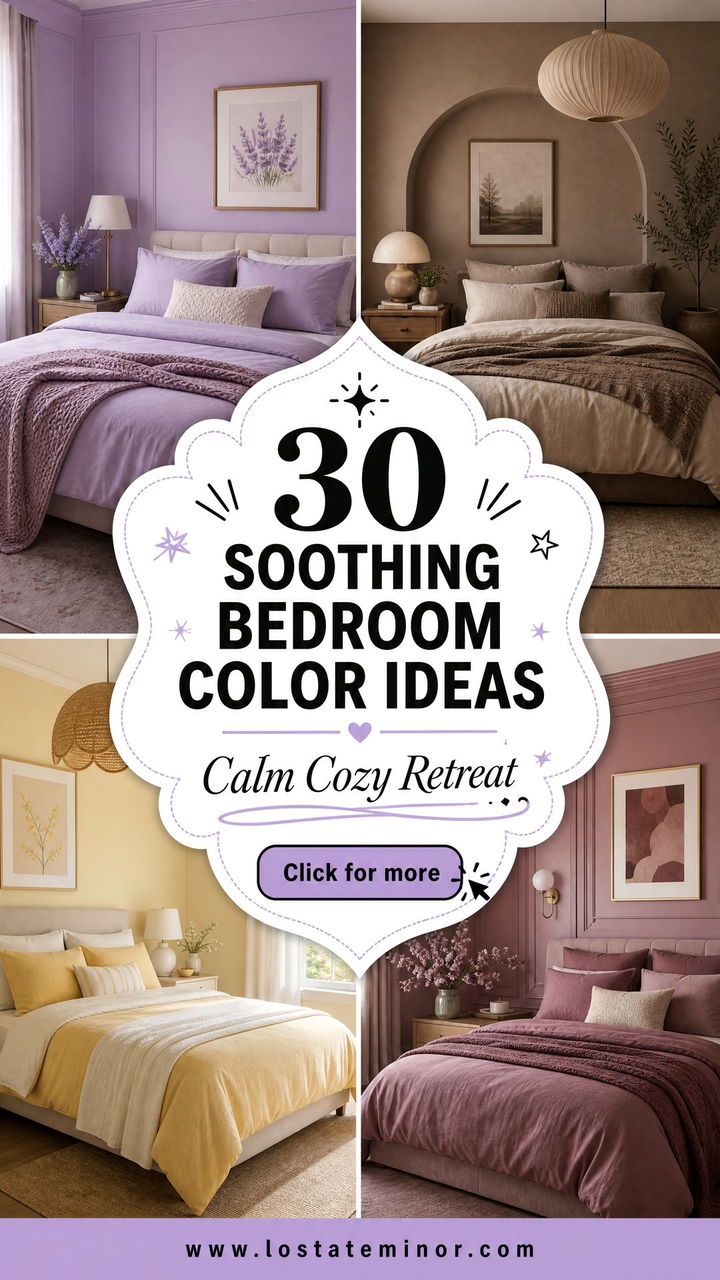 30 Soothing Bedroom Color Ideas for Better Relaxation - 30 Soothing Bedroom Color Ideas for Better Relaxation