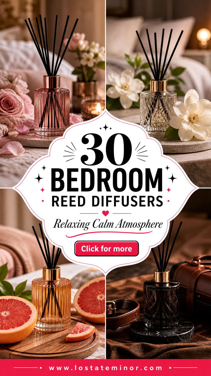30 Soothing Bedroom Reed Diffusers for a Relaxing Atmosphere - 30 Soothing Bedroom Reed Diffusers for a Relaxing Atmosphere