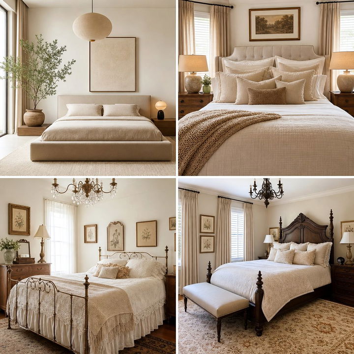 30 Sophisticated Beige Bedroom Design Ideas for a Retreat