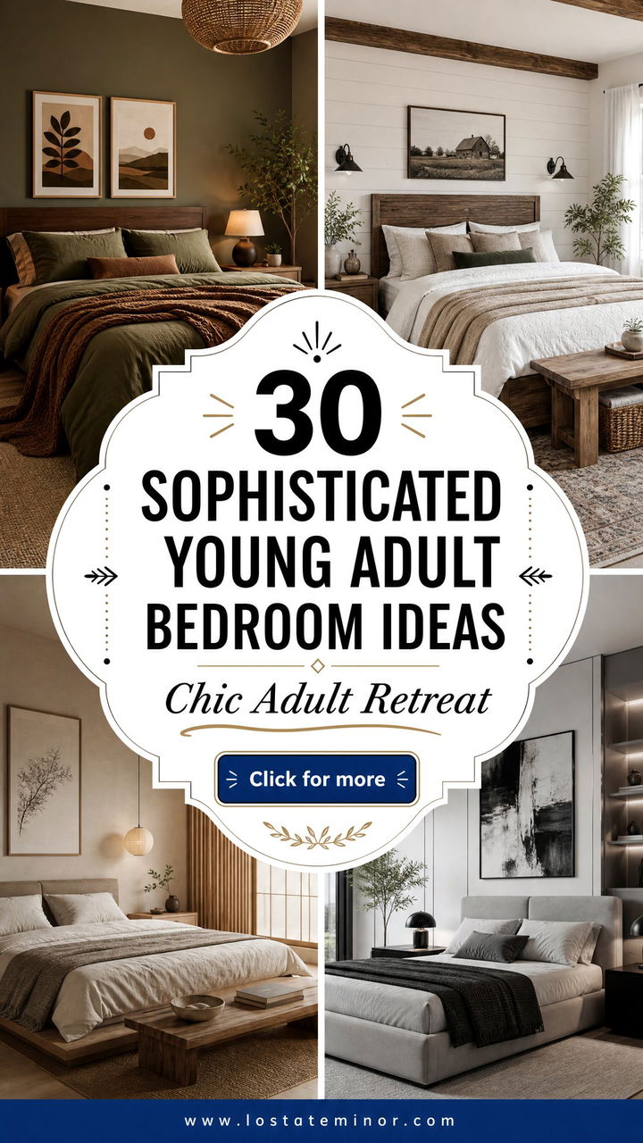 30 Sophisticated Young Adult Bedroom Ideas for Your Home - 30 Sophisticated Young Adult Bedroom Ideas for Your Home
