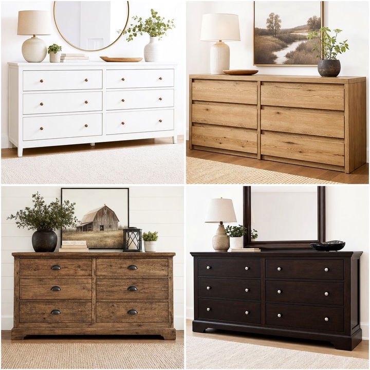 30 Spacious Bedroom Wide Dressers for Maximum Storage