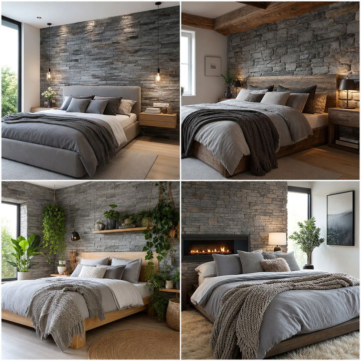 30 Stone Gray Bedroom Ideas for a Sophisticated Look