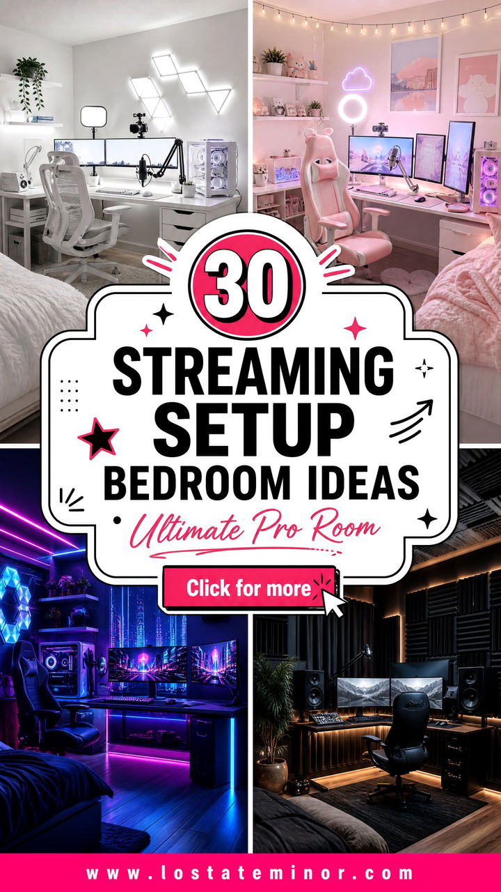 30 Streaming Setup Bedroom Ideas for the Ultimate Pro Room - 30 Streaming Setup Bedroom Ideas for the Ultimate Pro Room