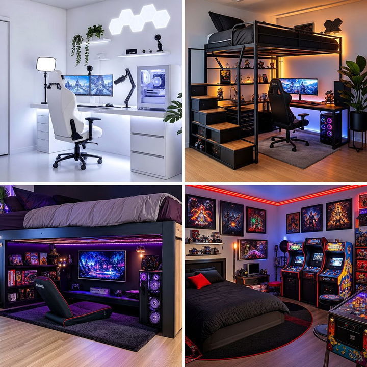 30 Streaming Setup Bedroom Ideas for the Ultimate Pro Room