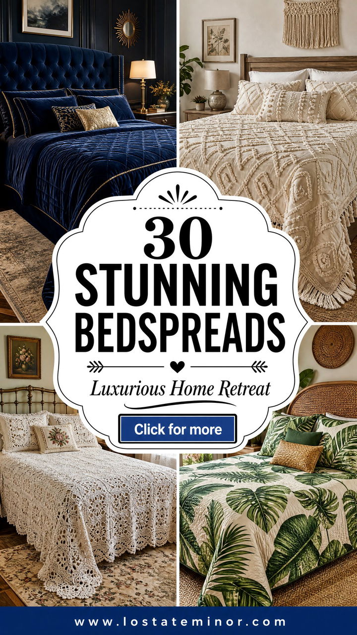 30 Stunning Bedroom Bedspreads for a Luxurious Home Retreat - 30 Stunning Bedroom Bedspreads for a Luxurious Home Retreat