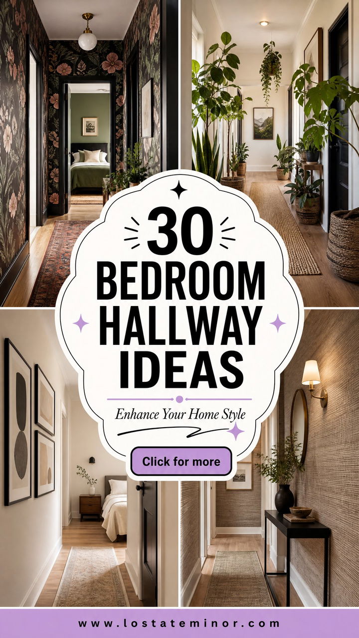 30 Stunning Bedroom Hallway Ideas to Enhance Your Home - 30 Stunning Bedroom Hallway Ideas to Enhance Your Home