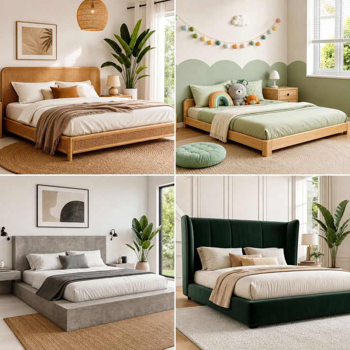30 Stunning Bedroom Low Profile Beds for a Sleek Modern Look