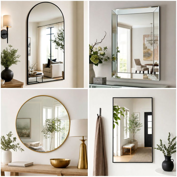 30 Stunning Bedroom Wall Mirrors to Brighten Your Room