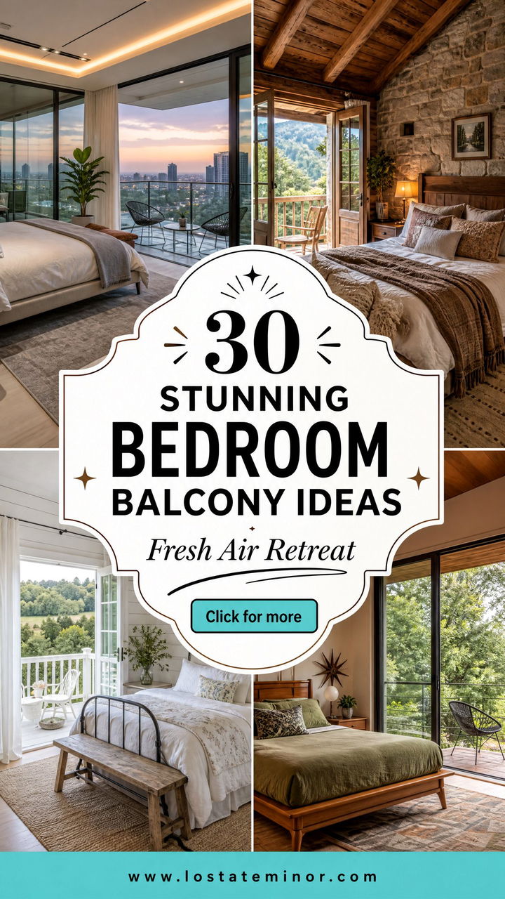 30 Stunning Bedroom With Balcony Ideas for More Fresh Air - 30 Stunning Bedroom With Balcony Ideas for More Fresh Air