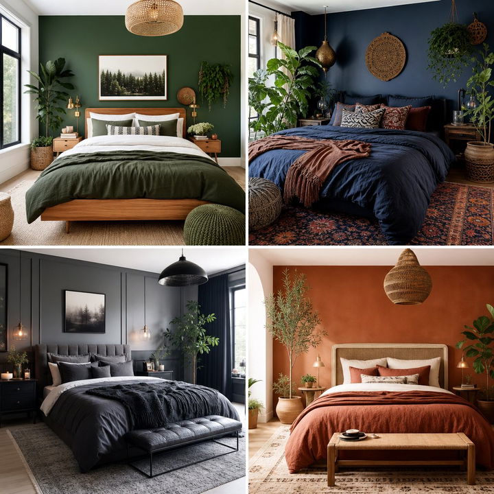 30 Stunning Dark Color Bedroom Ideas for a Bold Retreat