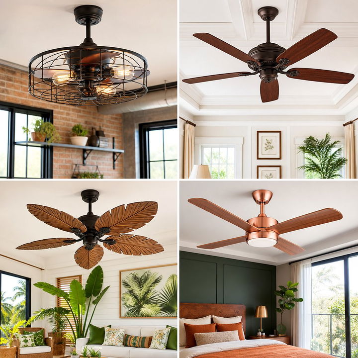 30 Stylish Bedroom Ceiling Fans for Comfort and Coolness