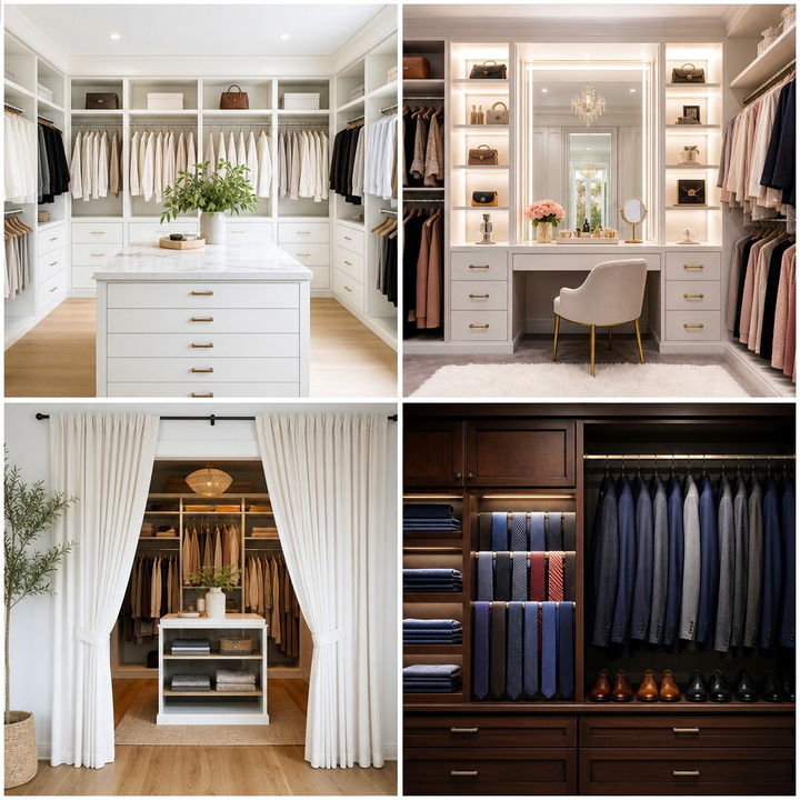 30 Stylish Bedroom Closet Ideas for Better Space Management