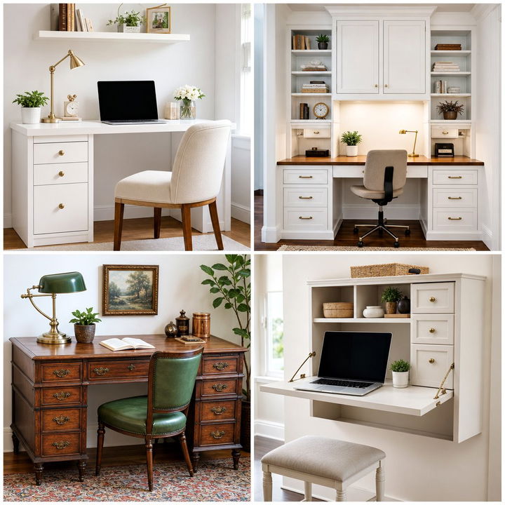 30 Stylish Bedroom Desk with Drawers for Extra Storage