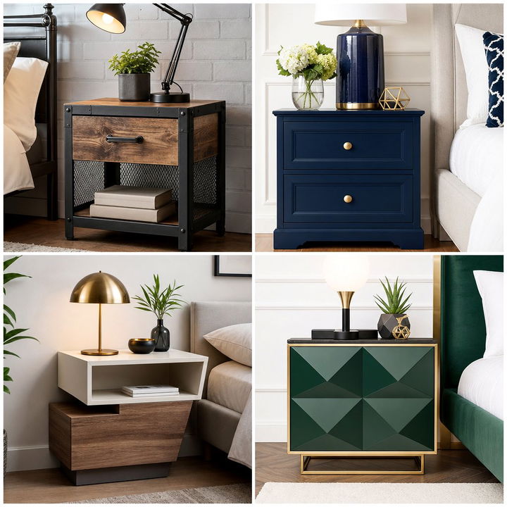 30 Stylish Bedroom Modern Nightstands for Every Space