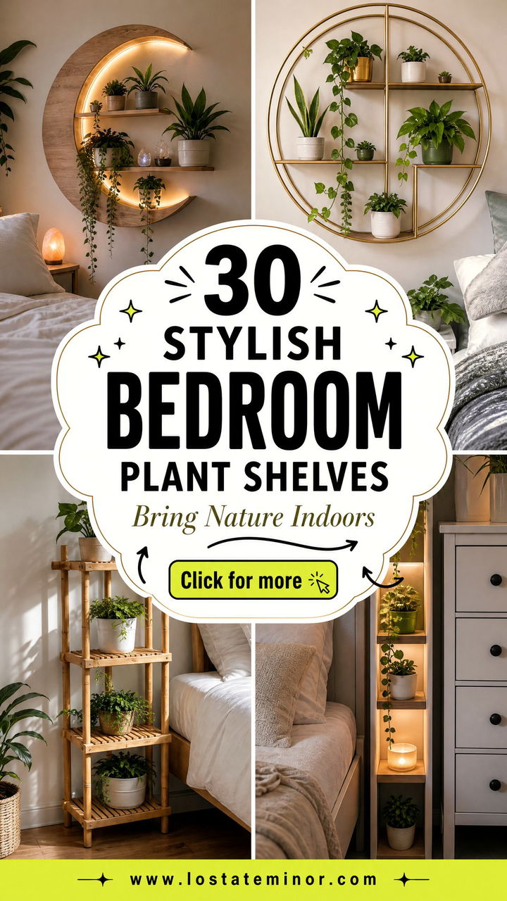 30 Stylish Bedroom Plant Shelves to Bring Nature Indoors - 30 Stylish Bedroom Plant Shelves to Bring Nature Indoors