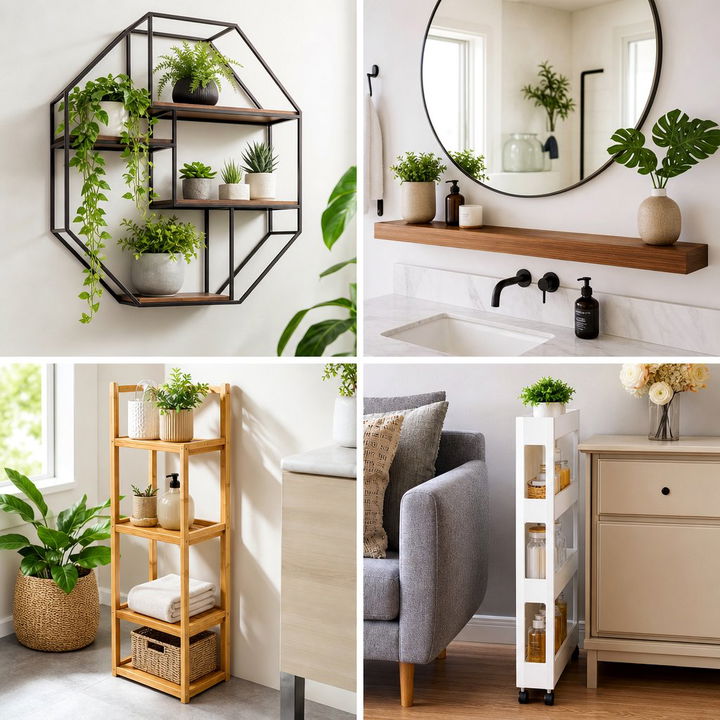 30 Stylish Bedroom Plant Shelves to Bring Nature Indoors