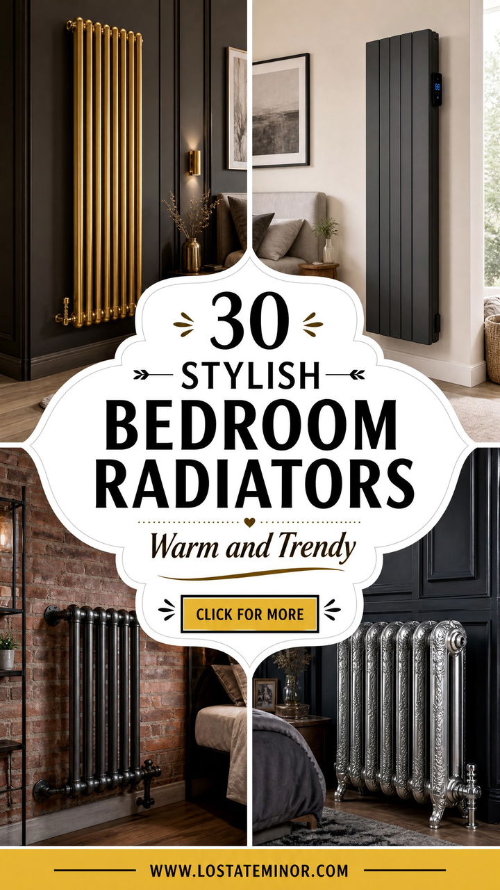 30 Stylish Bedroom Radiators for a Warm and Trendy Home - 30 Stylish Bedroom Radiators for a Warm and Trendy Home
