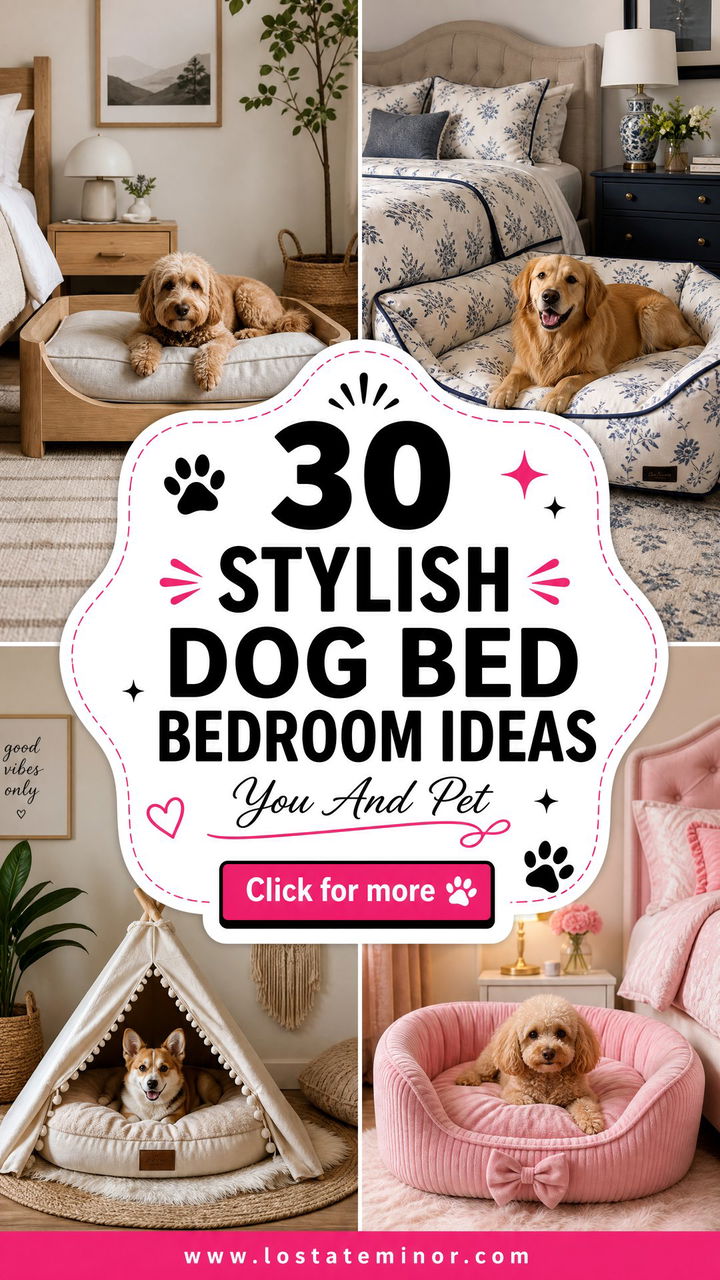 30 Stylish Dog Bed Bedroom Ideas for You and Your Pet - 30 Stylish Dog Bed Bedroom Ideas for You and Your Pet