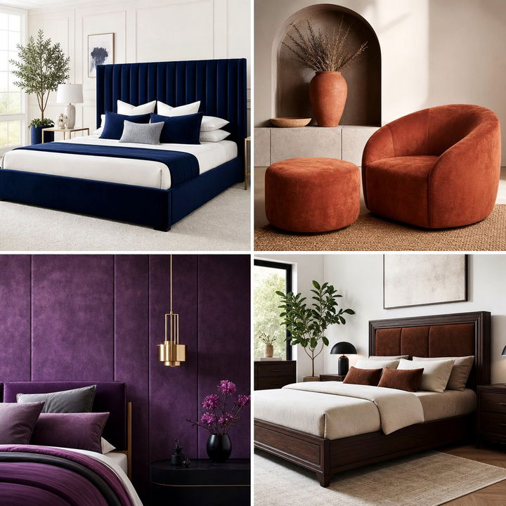 30 Suede Bedroom Ideas for a Luxurious Feel